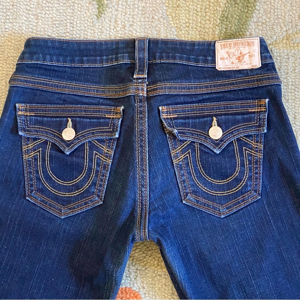 True Religion I Becky QT I Mid-Rise Boot Cut Jeans